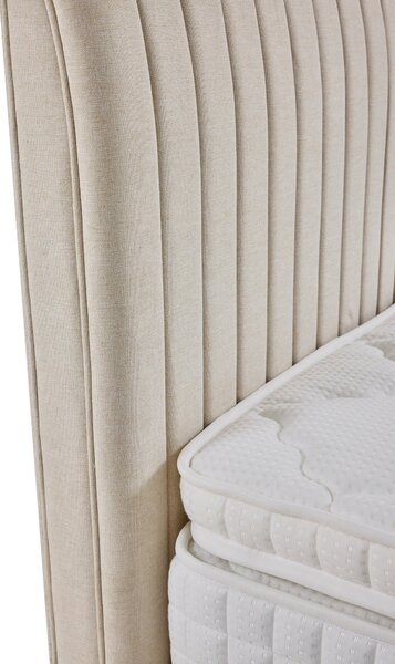 POSTEL BOXSPRING, 120/200 cm, krémová MID.YOU - Online Only postele, Online Only