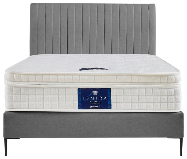 POSTEL BOXSPRING, 120/200 cm, šedá MID.YOU - Online Only postele, Online Only