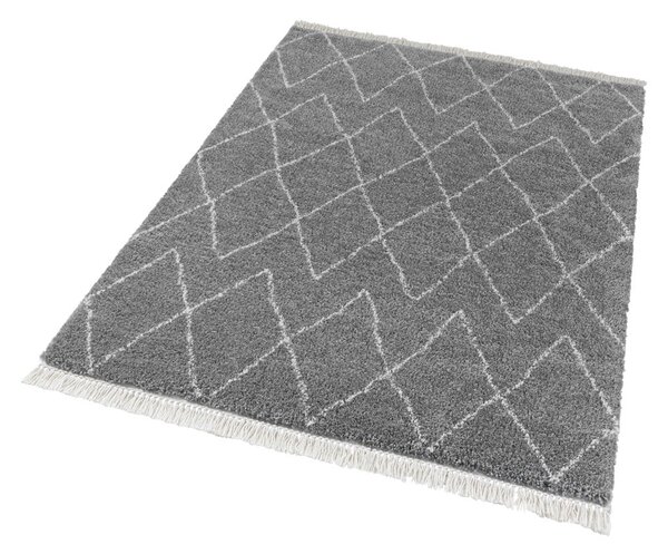 Šedý koberec Mint Rugs Jade, 80 x 150 cm