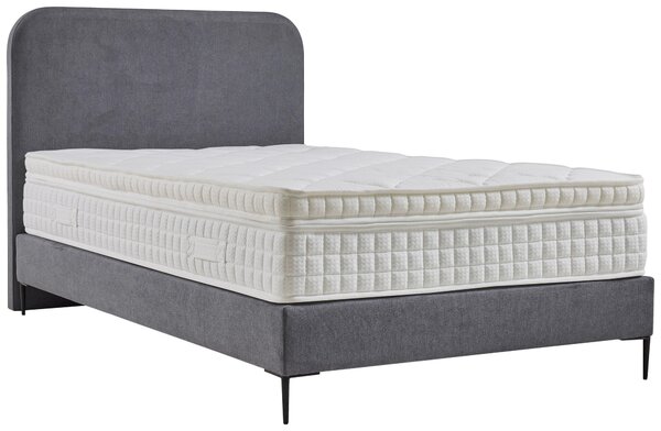 POSTEL BOXSPRING, 120/200 cm, šedá MID.YOU - Online Only postele, Online Only