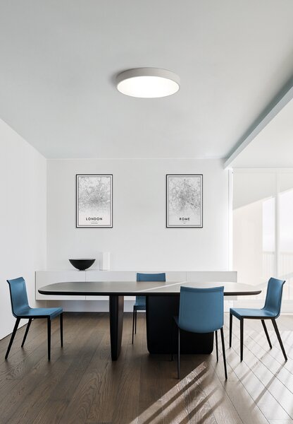 ACB Iluminacion Stropní LED svítidlo ISIA, 52W, ø 60 cm, CRI90, CCT switch 2700-4000K Barva: Bílá, Stmívání, řízení: ON/OFF (bez stmívání)