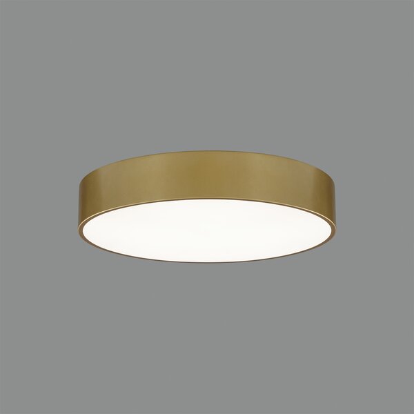 ACB Iluminacion Stropní LED svítidlo ISIA, 30W, ø 40 cm, CRI90, CCT switch 2700-4000K Barva: Černá, Stmívání, řízení: ON/OFF (bez stmívání)