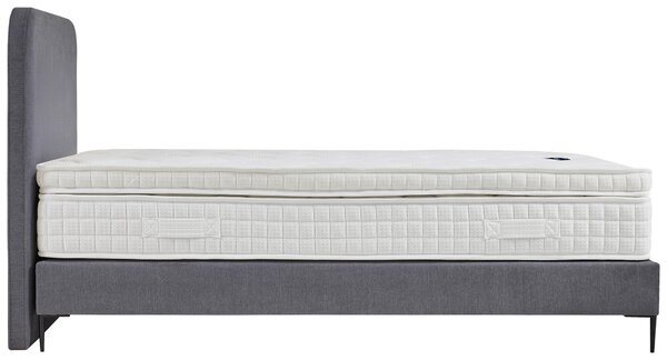 POSTEL BOXSPRING, 120/200 cm, šedá MID.YOU - Online Only postele, Online Only