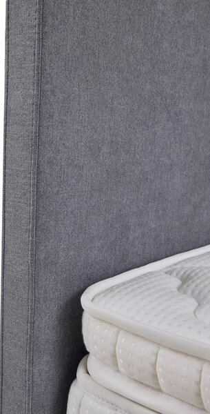 POSTEL BOXSPRING, 120/200 cm, šedá MID.YOU - Online Only postele, Online Only