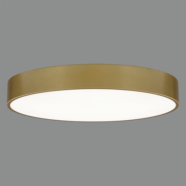 ACB Iluminacion Stropní LED svítidlo ISIA, 67W, ø 80 cm, CRI90, CCT switch 2700-4000K Stmívání, řízení: ON/OFF (bez stmívání), Baldachýn: Černá