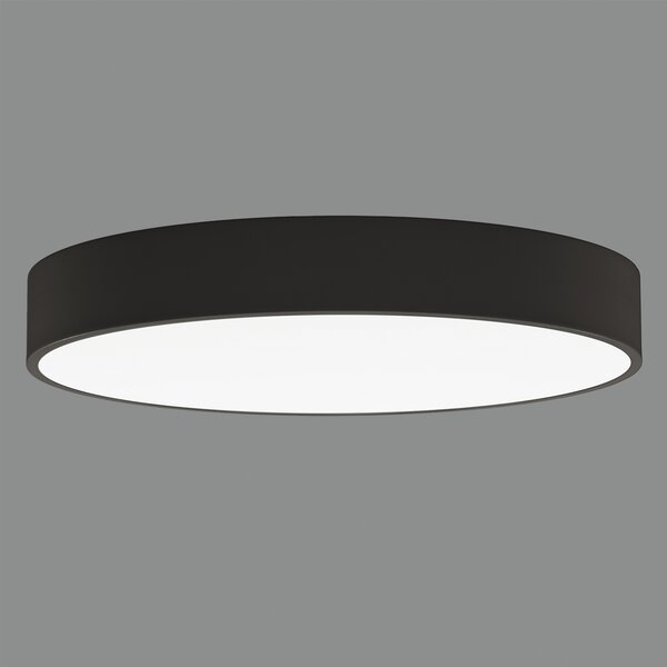 ACB Iluminacion Stropní LED svítidlo ISIA, 67W, ø 80 cm, CRI90, CCT switch 2700-4000K Stmívání, řízení: ON/OFF (bez stmívání), Baldachýn: Černá