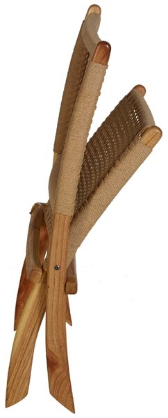 -25 % Dny MOMENTI– Dřevěné skládací křeslo Quax Rope