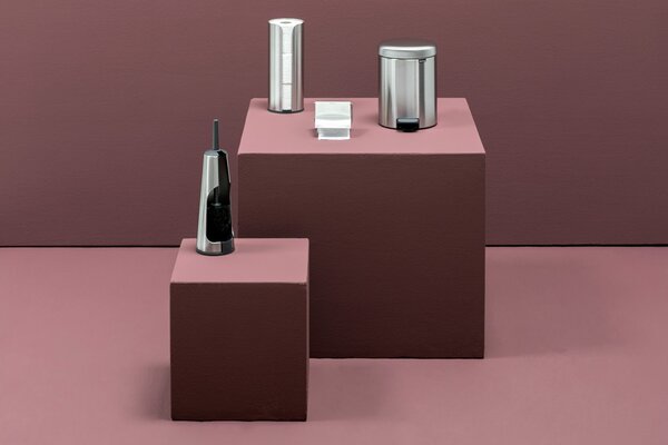 Brabantia ReNew koš na toaletní papír/zásobník toaletního papíru chrom 280566