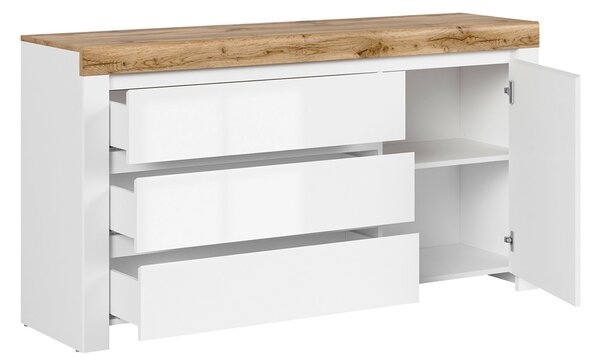 Komoda BRW Holten KOM1D3S. Akce -10%