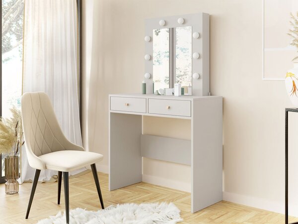 Toaletní stolek s osvětlením Arypot, Barva: kašmír 5903211234637