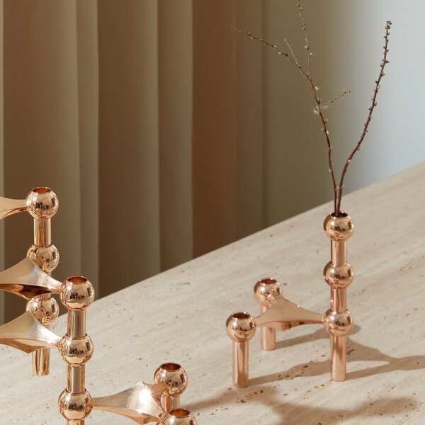 Designová vázička STOFF Nagel Rose Gold