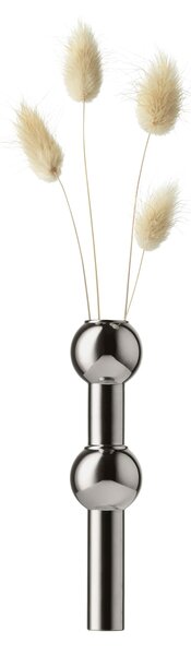 Designová vázička STOFF Nagel Black Chrome