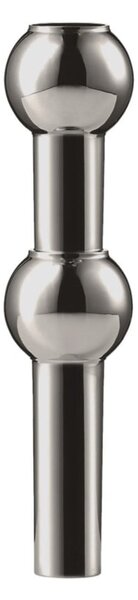 Designová vázička STOFF Nagel Black Chrome