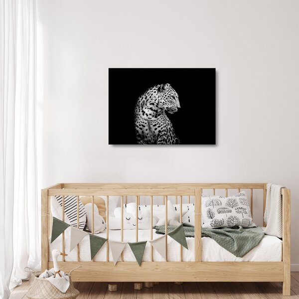 Skleněný obraz - Leopard (70x50 cm)