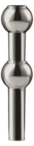 Designová vázička STOFF Nagel Black Chrome
