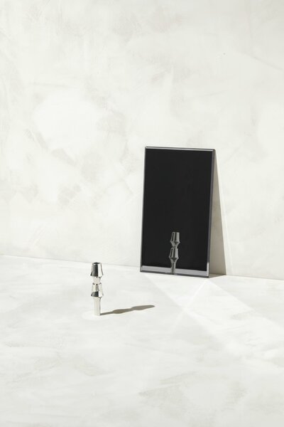 Designová vázička BMF STOFF Nagel Chrome