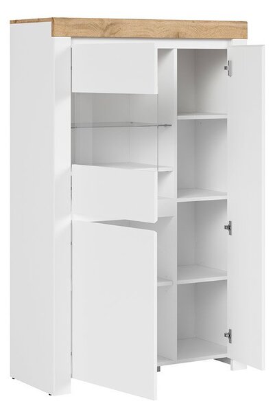 Vitrína BRW Holten REG2D1W