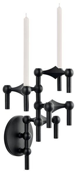 Nástěnný držák STOFF Nagel Black / Black