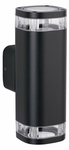 PAULMANN Venkovní nástěnné svítidlo Colum IP44 80x112mm max. 20W 230V antracit hliník up/down