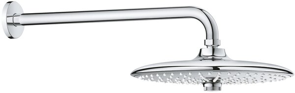 Grohe Euphoria hlavová sprchá s ramenem 26x26 cm kulatý StarLight Chrome 26458000