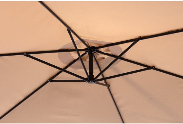 Béžový slunečník ø 300 cm Happy Sun – Bonami Essentials