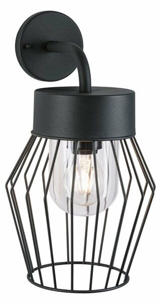 PAULMANN Venkovní nástěnné svítidlo Lanka IP44 205x237mm max. 40W 230V antracit hliník