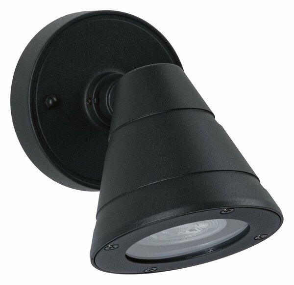 PAULMANN Venkovní nástěnné svítidlo Trian IP44 kruhové 100x125mm max. 35W 230V antracit hliník