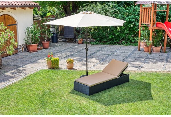 Béžový slunečník bez podstavce Bonami Essentials Sun, ø 300 cm