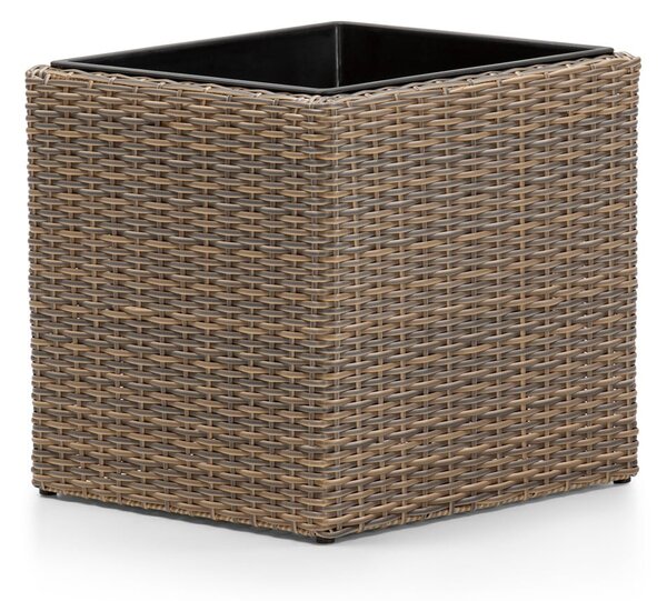 Sada šedých zahradních květináčů Bonami Essentials Natural