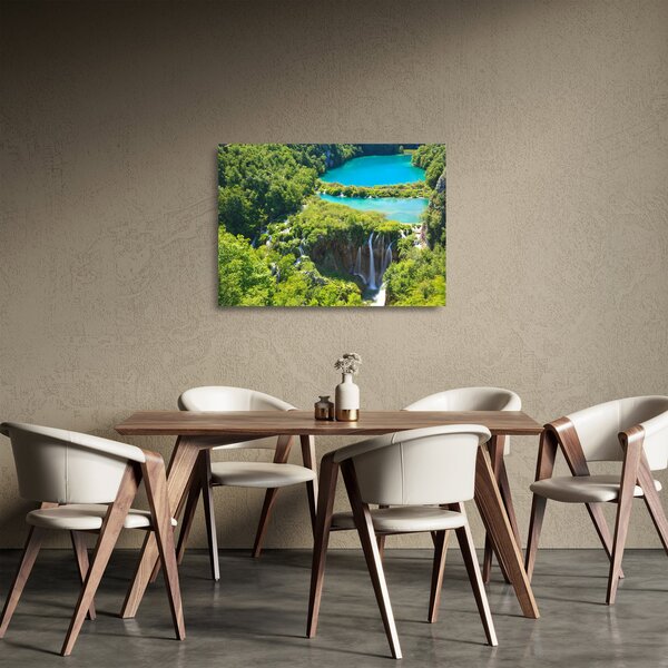 Skleněný obraz - Vodopády (70x50 cm)