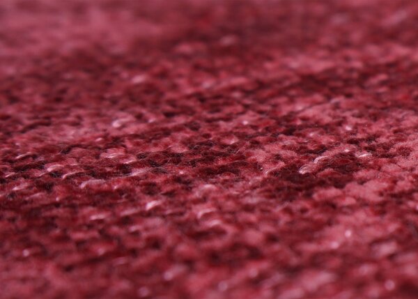 Sada 2 jídelních židlí HWC-N74, kuchyňská židle, otočná s automatickým návratem, žinylková tkanina (490 g/m²) Oeko-Tex bordeaux