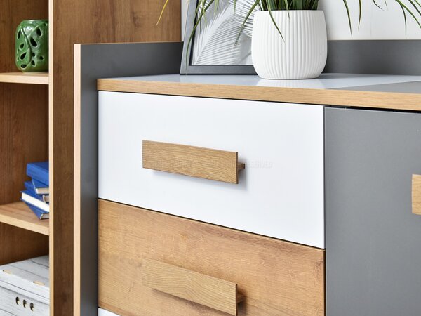 Komoda Sobrepuso S06 (bílá). Akce -10%