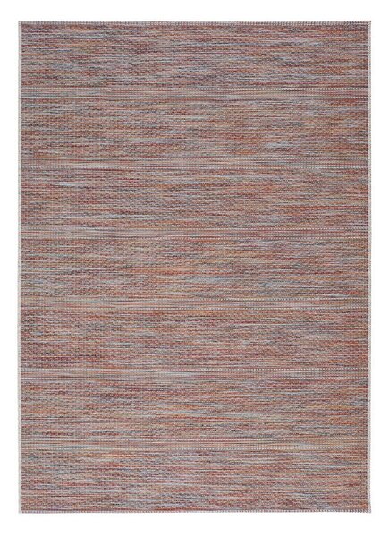 Tmavě červený venkovní koberec Universal Bliss, 55 x 110 cm