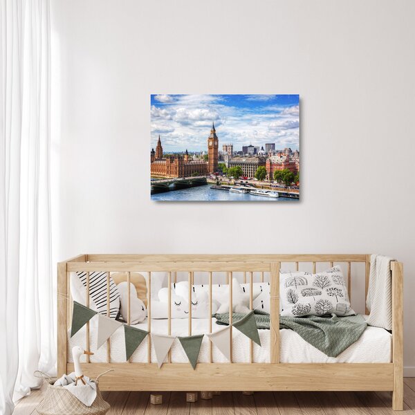 Skleněný obraz - Big Ben (70x50 cm)
