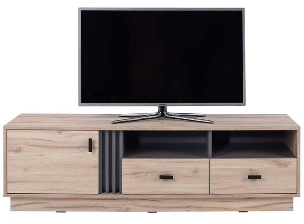 ALLMO | TV stolek AL06 | 155 cm | dub estana/antracit