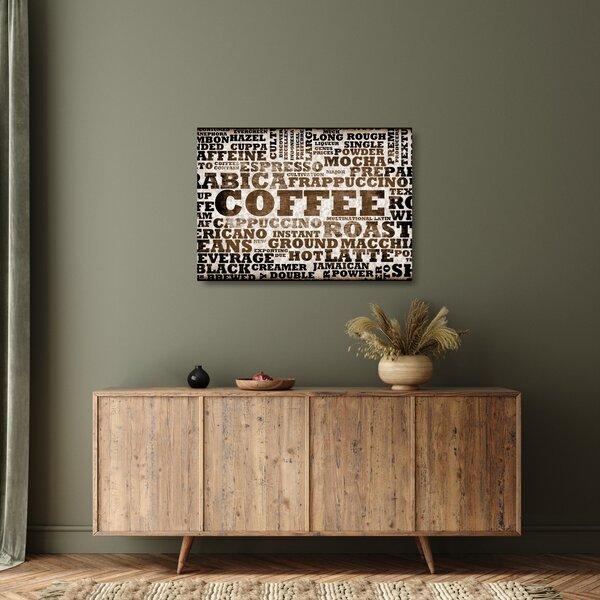 Skleněný obraz - Coffee (70x50 cm)