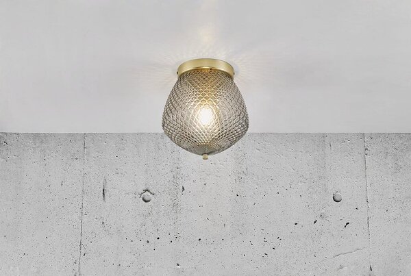 Nordlux Orbiform stropní světlo 1x40 W mosaz-kouřová 2010656047