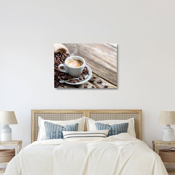 Skleněný obraz - Espresso (70x50 cm)