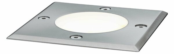 Paulmann zemní svítidlo IP67 hranaté 3,5W GU10 ocel 939.93 P 93993