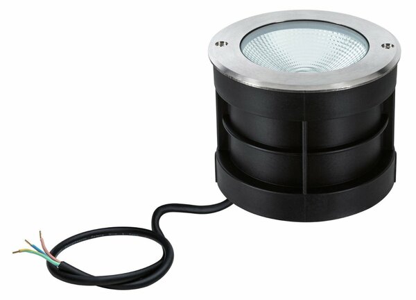 PAULMANN Zemní svítidlo Floor IP67 3.000K 6W ocel 230V 943.87