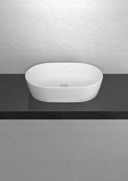 Villeroy & Boch Architectura umyvadlo 60x40 cm oválné na pult bílá lesk 5A266001