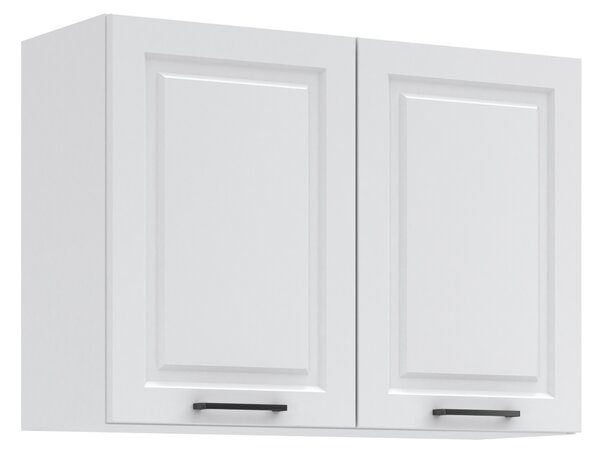 Kuchyňská skříňka ASTA, horní skříňka dvoudvéřová 80cm, bílá mat
