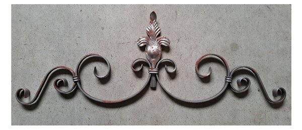 K 5271 kovaná ozdoba, ornament pro kované ploty, brány, zábradlí a mříže