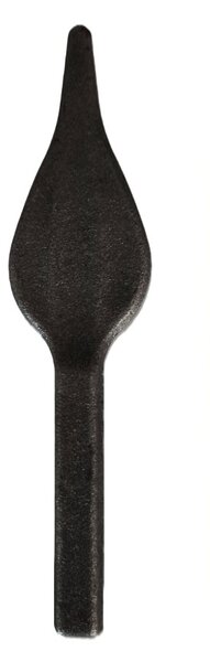 K 2-13 kovaná špice, kovaný prvek, oplocení, Hrot kovaný, brána, plot rozměr: 150x35, □12