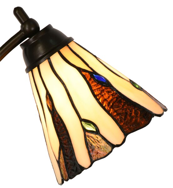 Stolní lampa Tiffany Vallois – 27x51 cm
