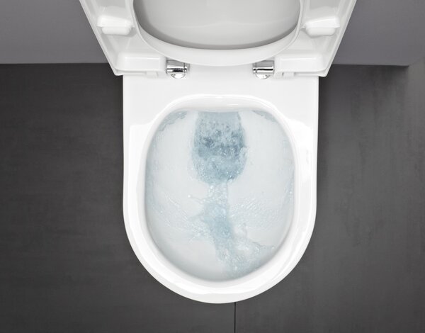 Laufen Pro A záchodová mísa závěsná bez splachovacího kruhu bílá H8209650000001