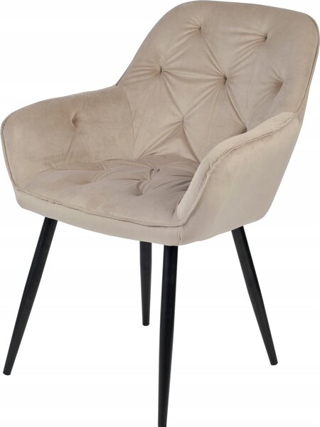 Ekspand | Křeslo KING - Velur - Tmavě šedá - Moderní design - Vysoká kvalita pohodlí