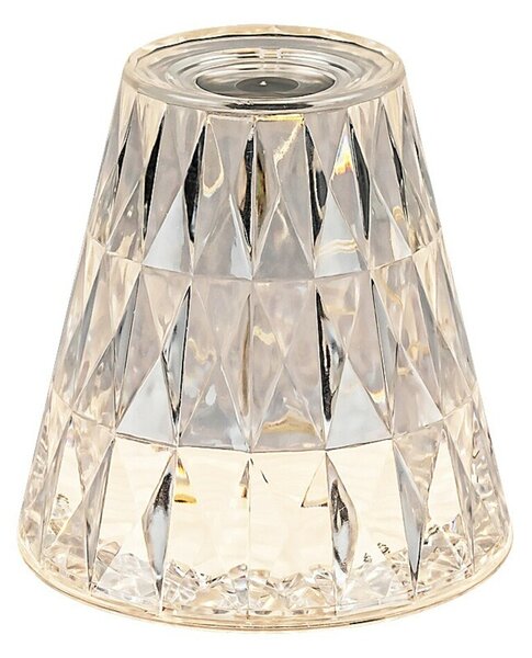 Rabalux stolní lampa Siggy LED 2W průhledná RGB 76004