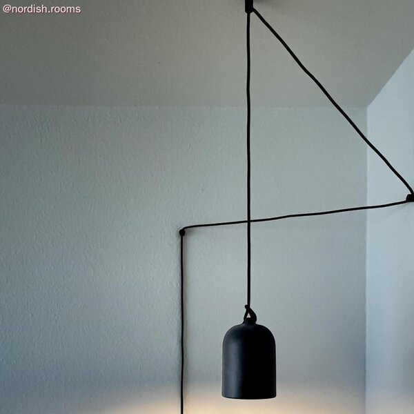 Creative cables Keramické stínidlo Mini zvon pro závěsné lampy Barva komponentu: Rezavý efekt