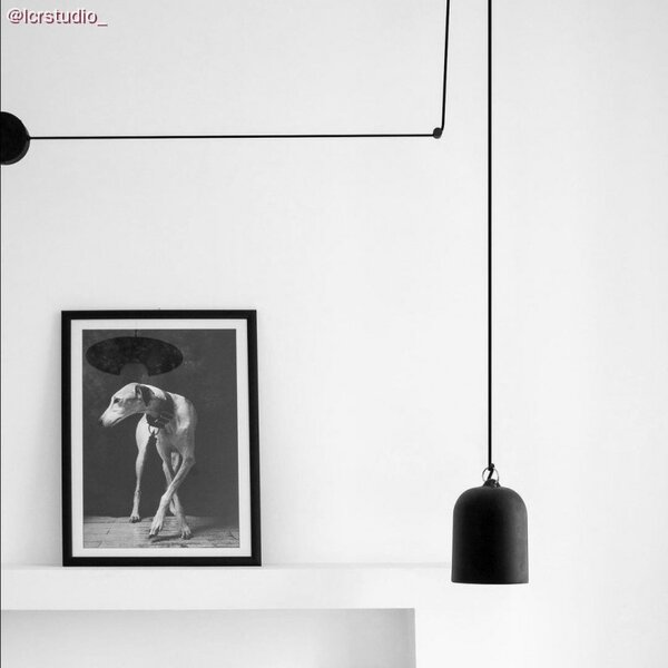 Creative cables Keramické stínidlo Mini zvon pro závěsné lampy Barva komponentu: Rezavý efekt